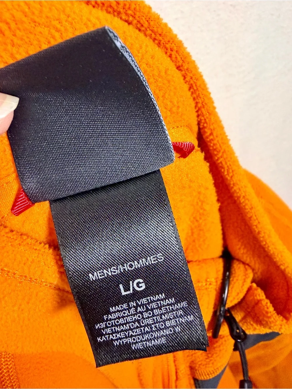 The North Face lightweight quarter